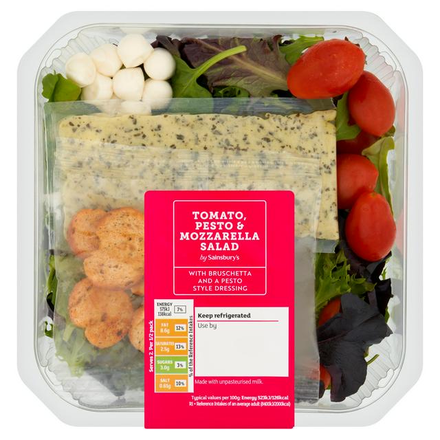 Sainsbury's Tomato & Mozzarella Salad Bowl 220g