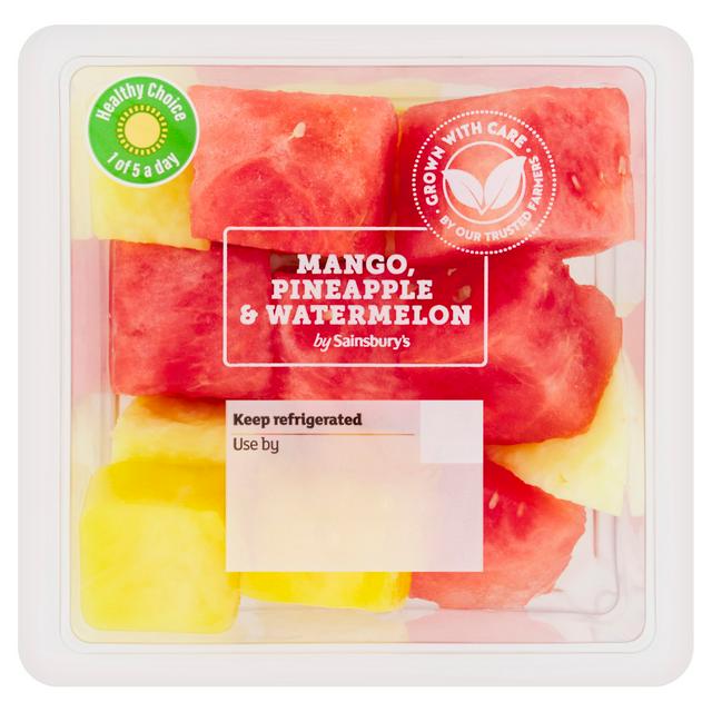 Sainsbury's Mango, Pineapple & Watermelon 240g