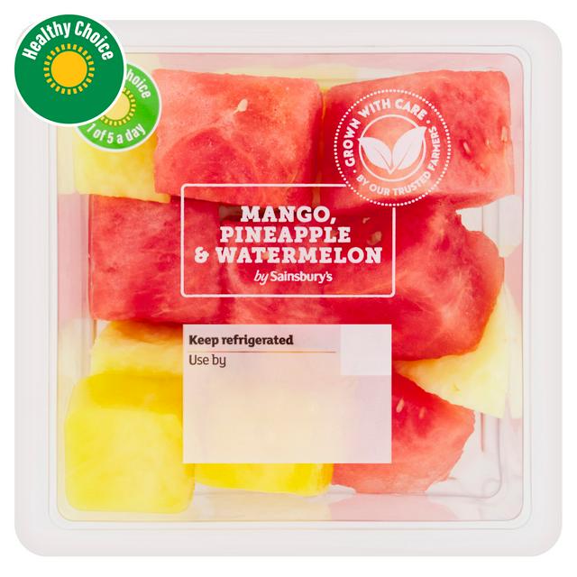 Sainsbury's Mango, Pineapple & Watermelon 240g