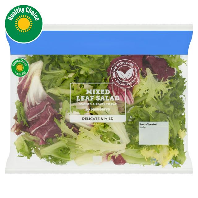Sainsbury's Mixed Leaf Salad 90g