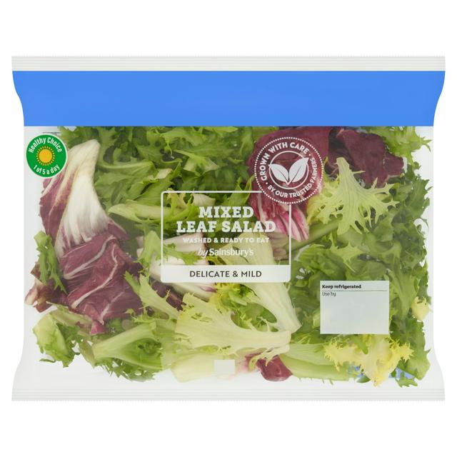 Sainsbury's Mixed Leaf Salad 90g