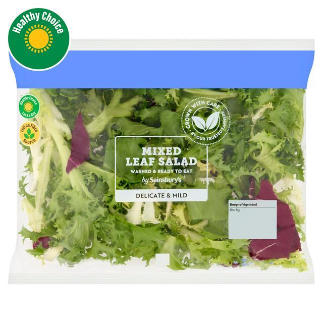 Sainsbury's Mixed Leaf Salad 90g