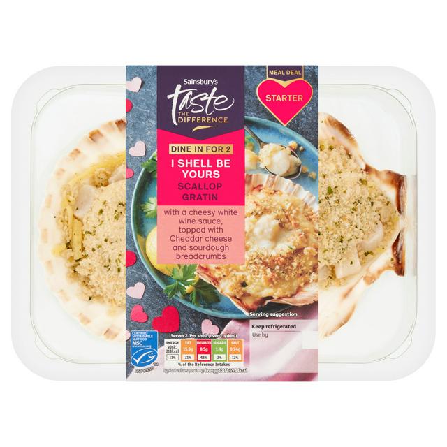 Sainsbury's 200g I Shell Be Yours Scallop Gratin, Taste the Difference