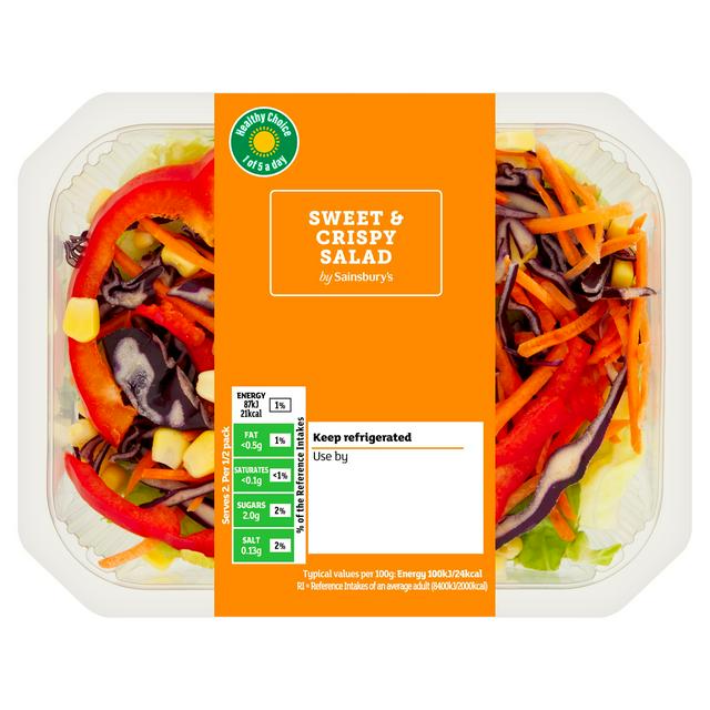 Sainsbury's Sweet & Crispy Salad Bowl 175g