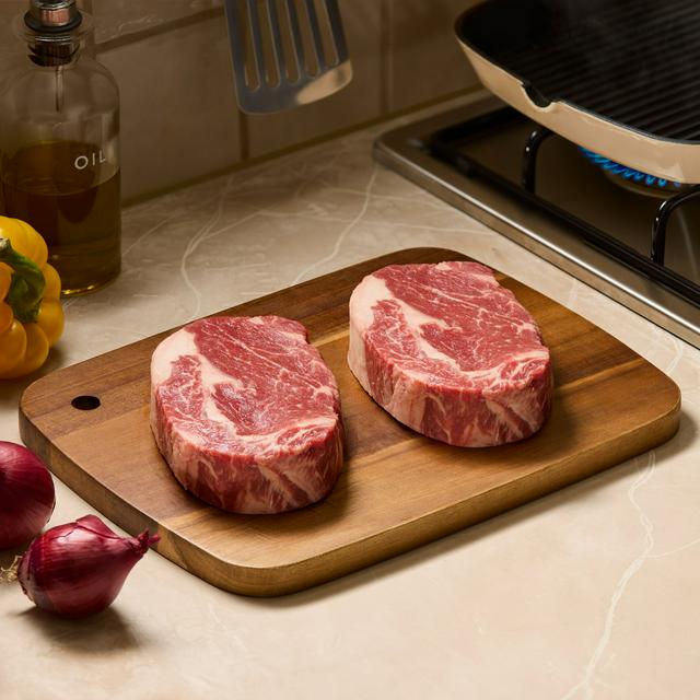 Sainsbury's Aberdeen Angus Thick Cut Ribeye Steak, Taste the Difference x4 1.6kg