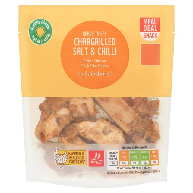 Sainsbury's Chargrilled Salt & Chilli 60g