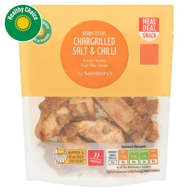 Sainsbury's Chargrilled Salt & Chilli 60g