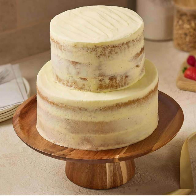 Sainsbury's Two Tier Vanilla Naked Cake 2.19kg
