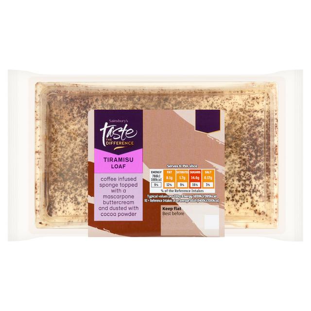 Sainsbury's Tiramisu Loaf Cake, Taste the Difference 285g