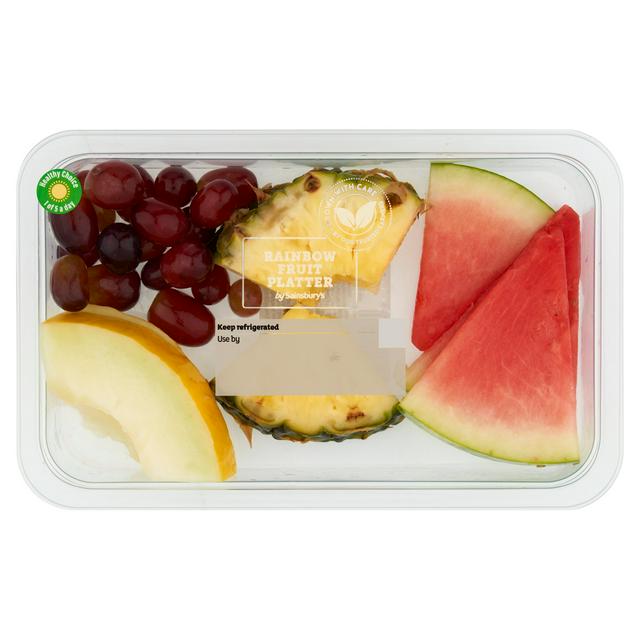 Sainsbury's Rainbow Fruit Platter 550g