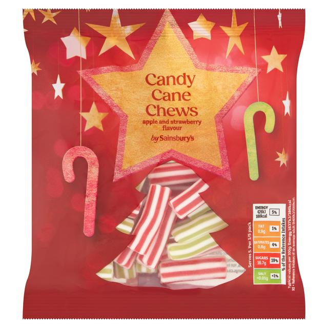 Sainsbury's Candy Cane Chews 130g