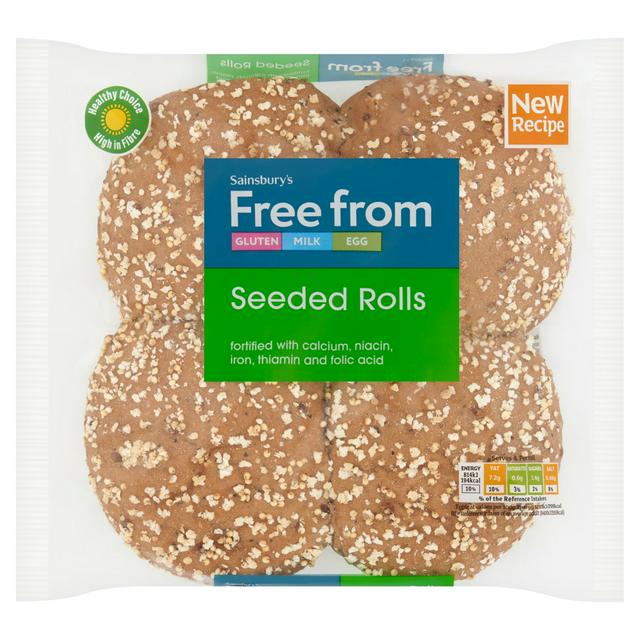 Sainsbury's Free From Seeded Rolls 260g