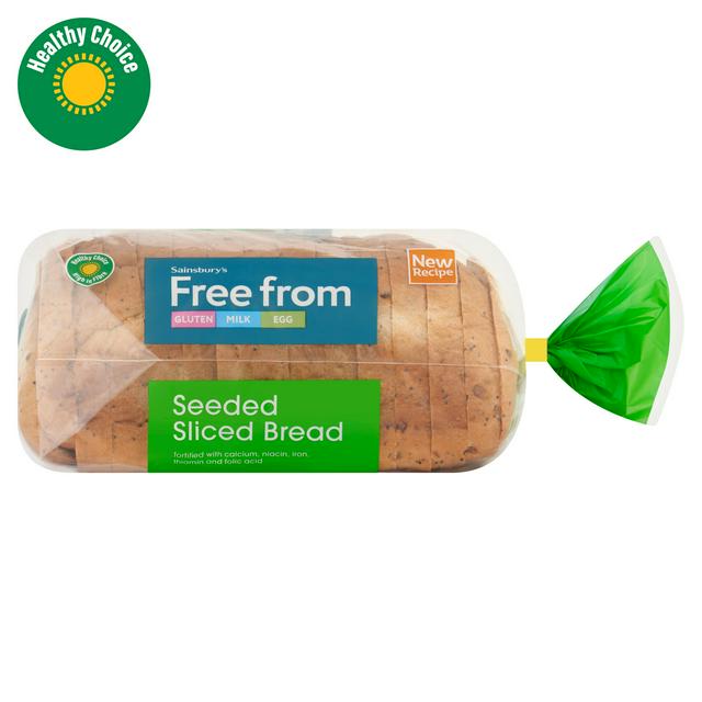 Sainsbury's Free From Seeded Sliced Brea