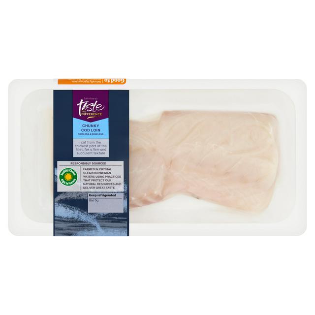 Sainsbury's Cod Loin, Taste the Difference 260g