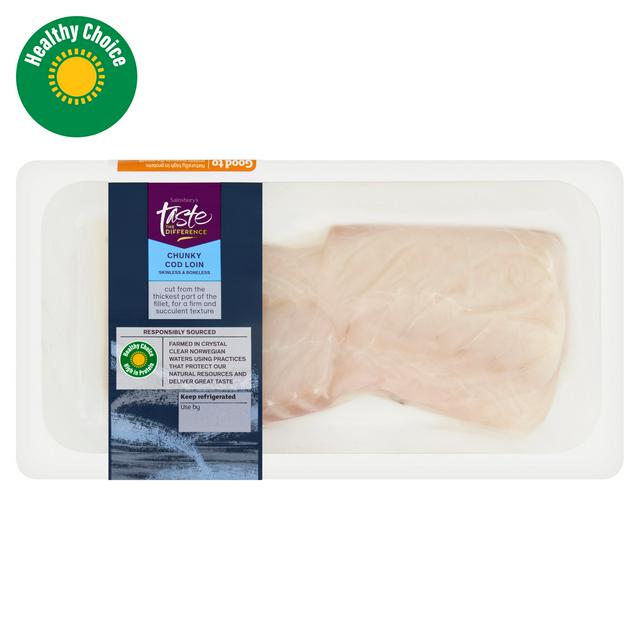 Sainsbury's Cod Loin, Taste the Difference 260g