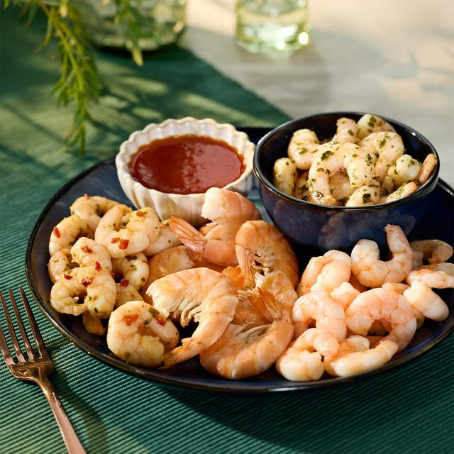 Sainsbury's King Prawn Platter with Sweet Chilli Dip, Taste the Difference 590g