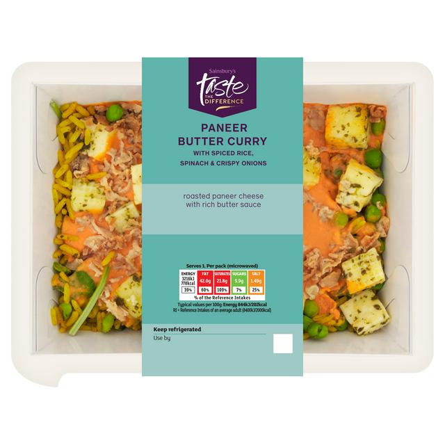 Sainsbury's Paneer & Butter Sauce, Taste the Difference 400g