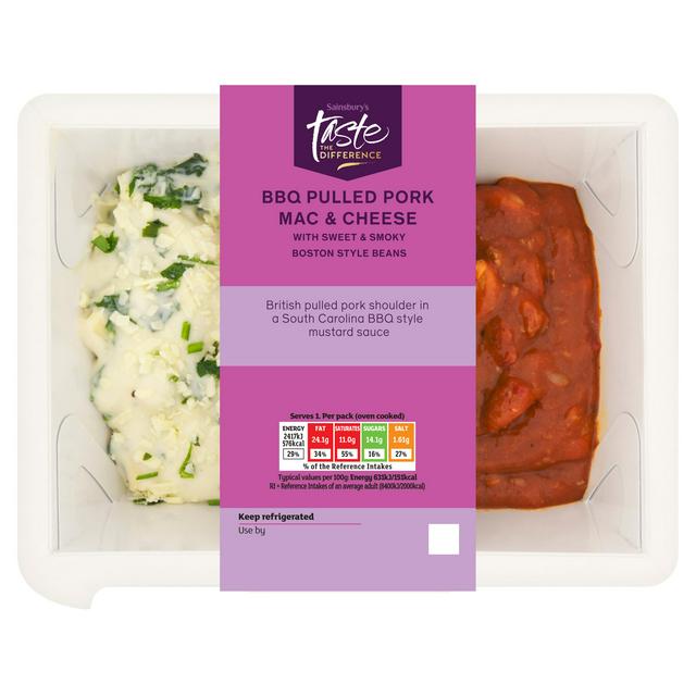 Sainsbury's Pulled Pork Mac Cheese, Taste the Difference 400g
