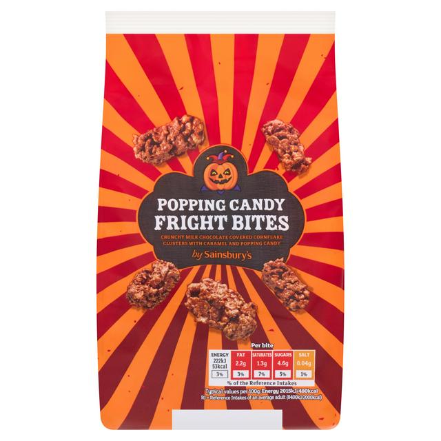Sainsbury's 110g Popping Candy Fright Bites Sweets