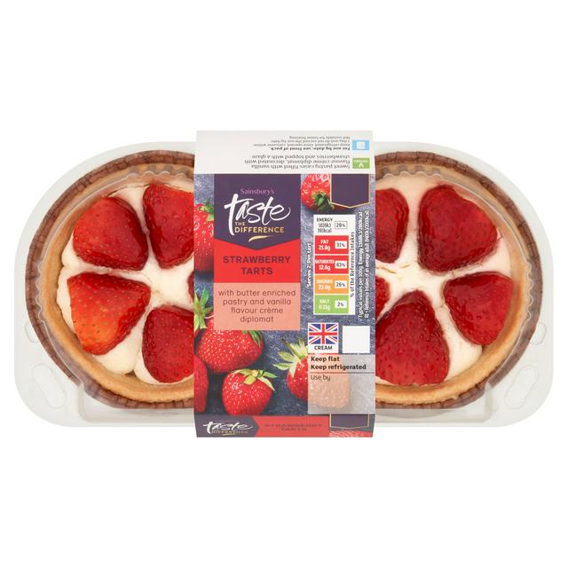 Sainsbury's Strawberry Tarts, Taste the Difference