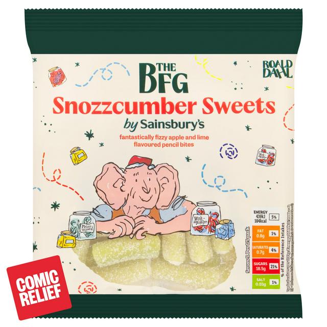 Sainsbury's the BFG Snozzcumber Sweets 130g