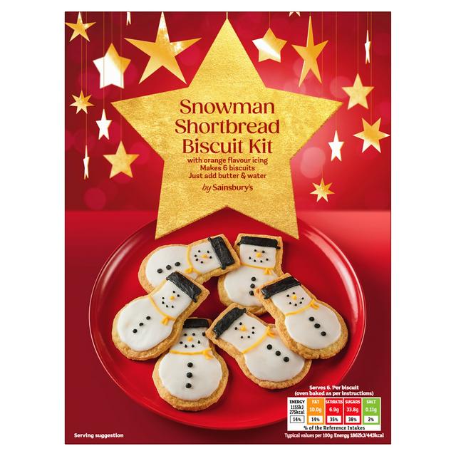 Sainsbury's Xmas Snowmen Biscuit Kit