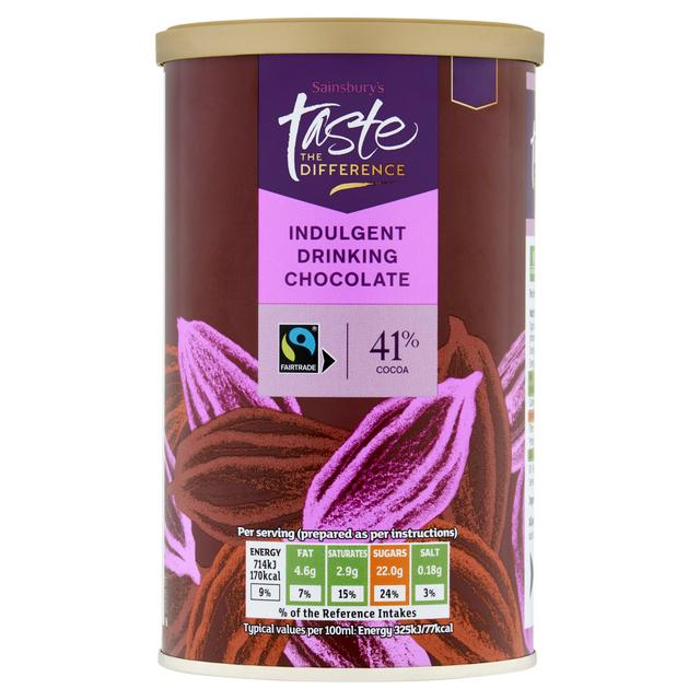 Sainsbury's Drinking Chocolate, Taste the Difference 300g