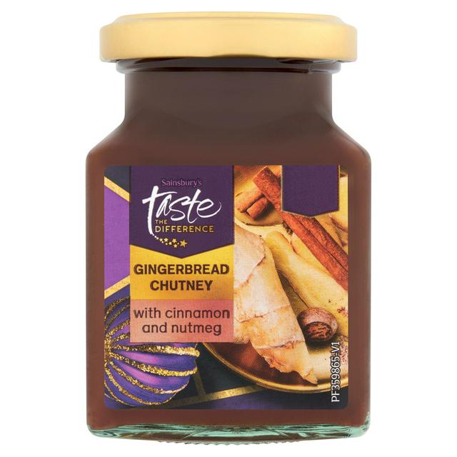 Sainsbury's Gingerbread Chutney with Cinnamon & Nutmeg, Taste the Difference 220g
