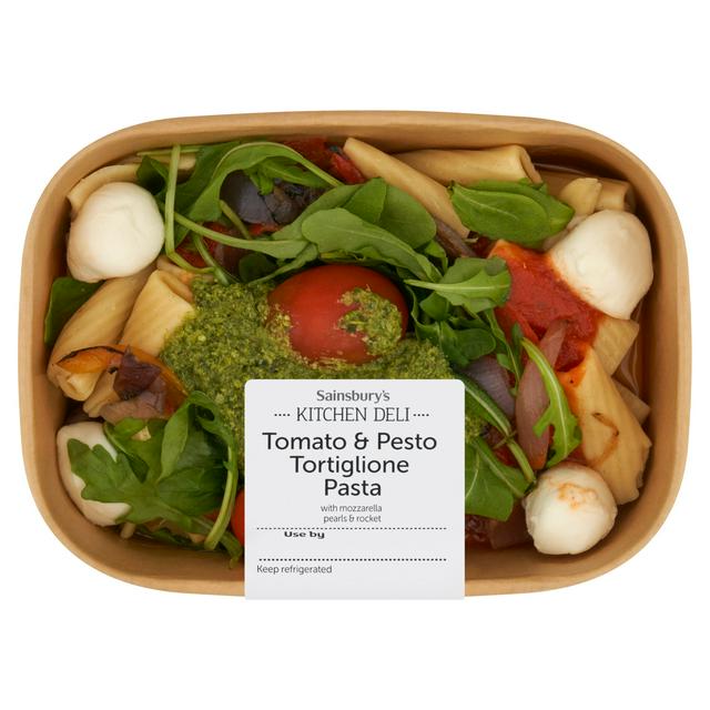 Sainsbury's Kitchen Deli Tomato & Pesto Tortiglione Pasta 297g