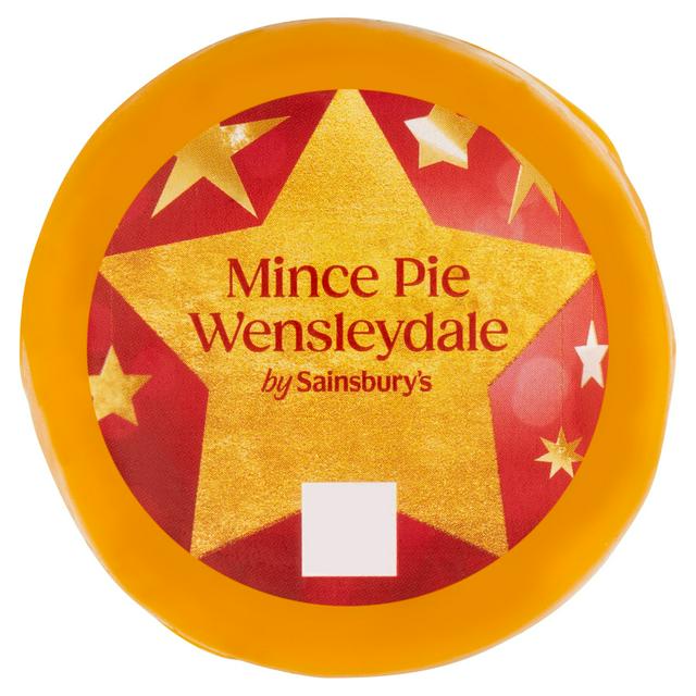 Sainsbury's Mince Pie Wensleydale Truckle 90g