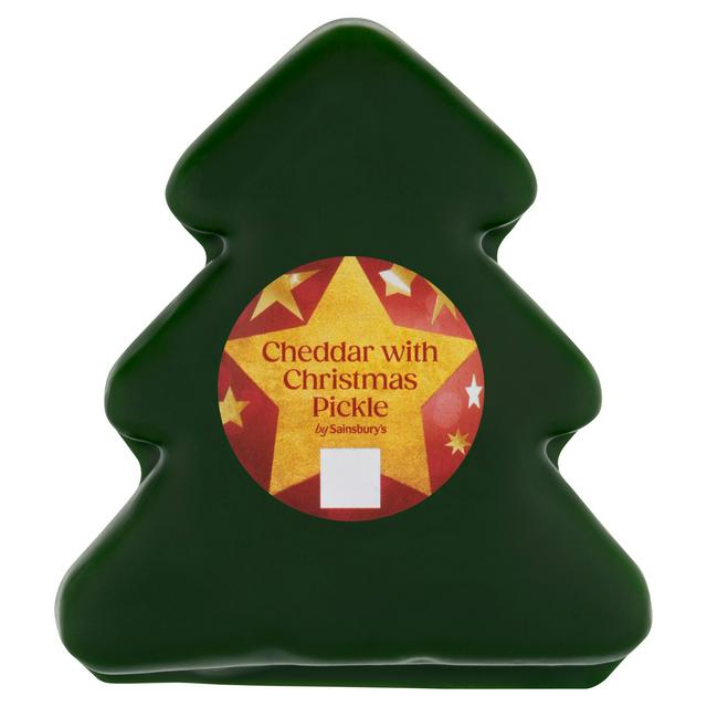 Sainsbury's Cheddar with Christmas Pickle 150g