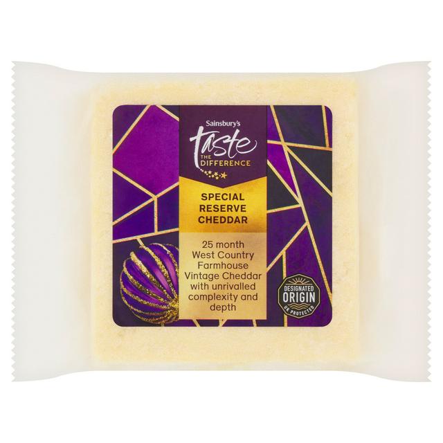 Sainsbury's Special Reserve Cheddar, Taste the Difference 250g