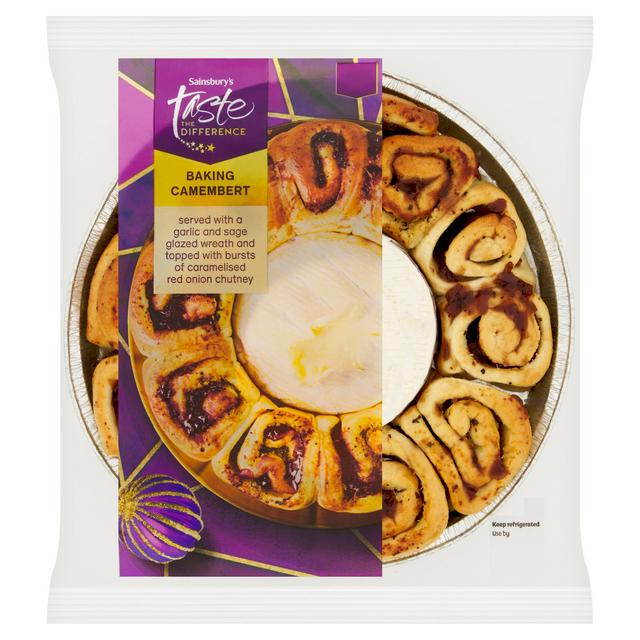 Sainsbury's Camembert Wreath, Taste the Difference 605g