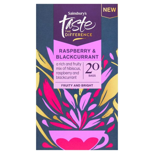 Sainsbury's Raspberry & Blackcurrant, Taste the Difference x20