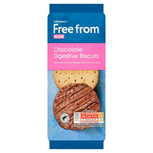 Sainsbury's Ff Chocolate Digestive 166g