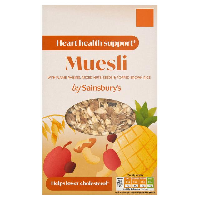 Sainsbury's Heart Health Muesli 500g