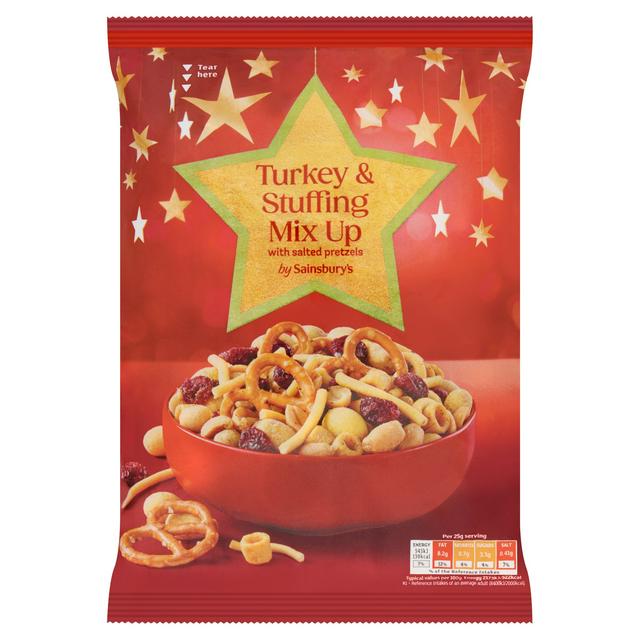 Sainsbury's Turkey & Stuffing Nut Mix 300g