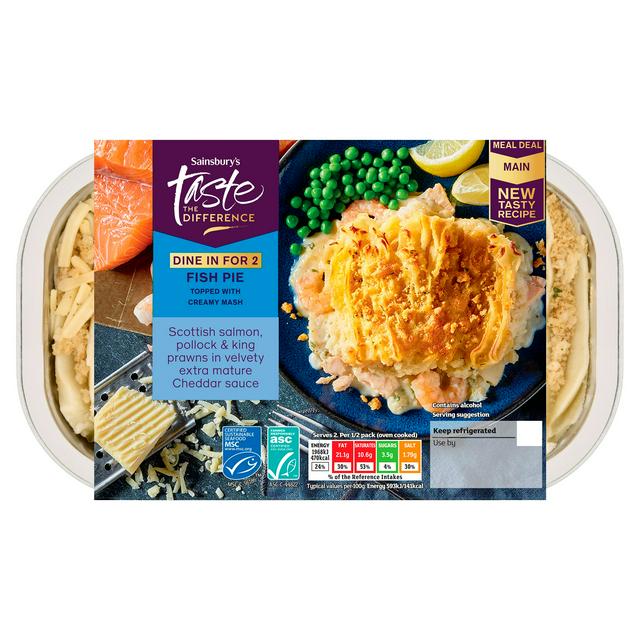 Sainsbury's 700g Fish Pie, Taste the Difference
