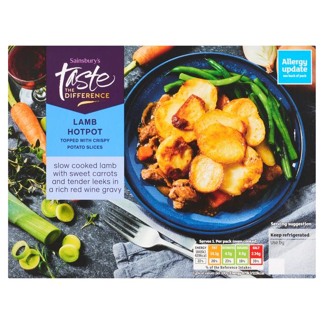Sainsbury's Lamb Hotpot, Taste the Difference (Serves 1) 400g