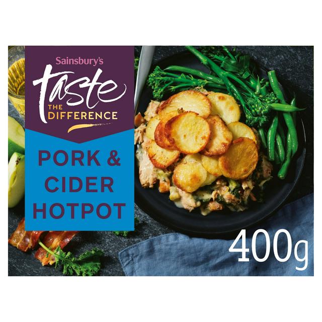 Sainsbury's Pork & Cider Hotpot, Taste the Difference 400g (Serves 1)