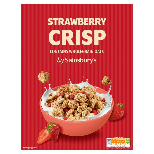 Sainsbury's Strawberry Crisp 500g