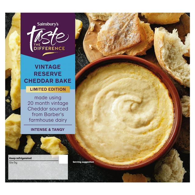 Sainsbury's Vintage Cheddar Bake, Taste the Difference 300g
