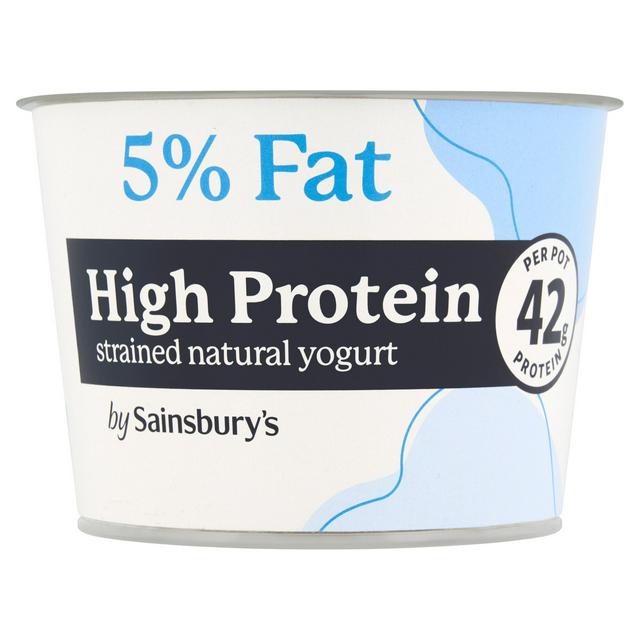 Sainsbury's 5% Strained Natural Big Pot 450g