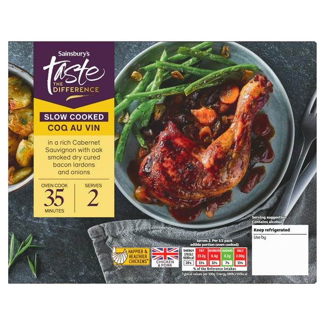 Sainsbury's Coq Au Vin, Taste the Difference 660g