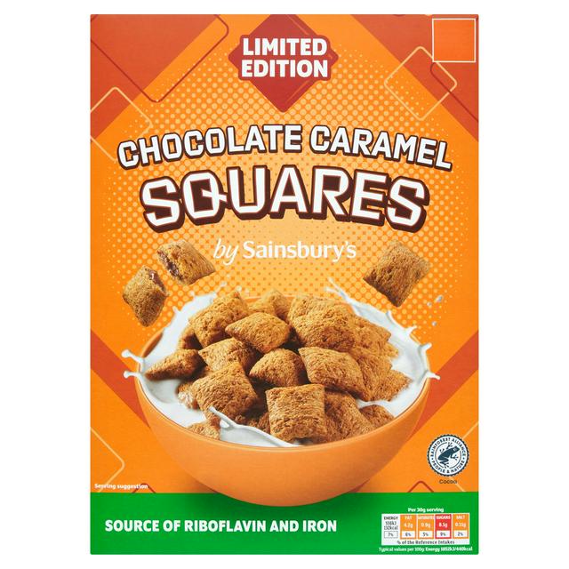 Sainsbury's Chocolate Caramel Squares, Limited Edition 375g