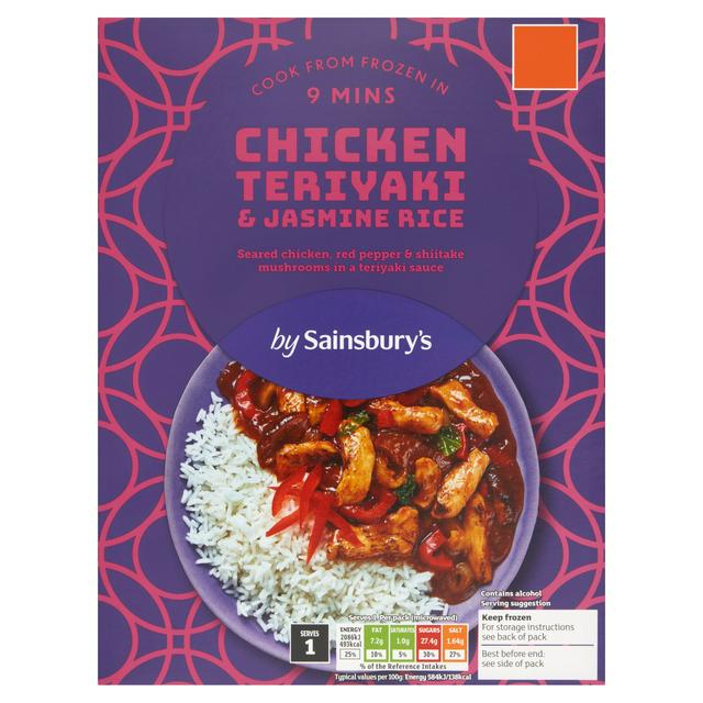 Sainsbury's Chicken Teriyaki & Jasmine Rice 400g