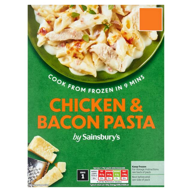 Sainsbury's Chicken & Bacon Pasta 400g