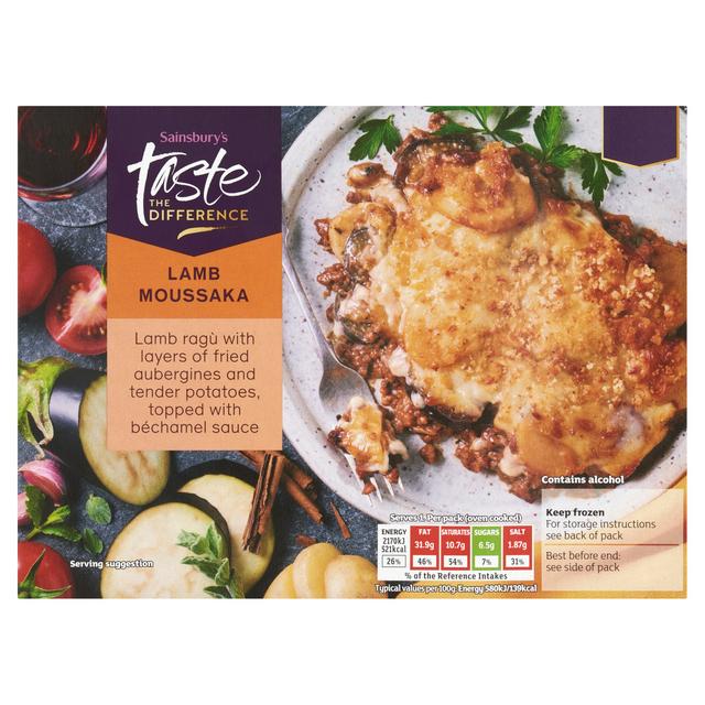 Sainsbury's Lamb Moussaka, Taste the Difference 400g