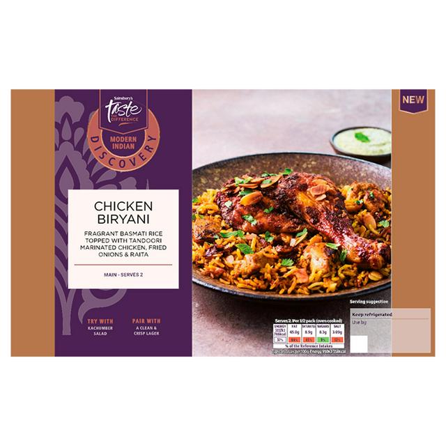 Sainsbury's Chicken Biryani, Taste the Difference 730g