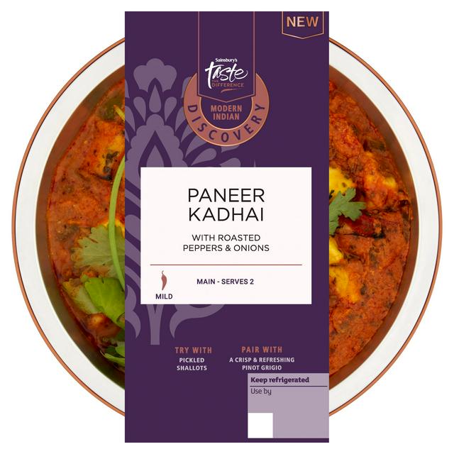 Sainsbury's Discovery Paneer Kadhai, Taste the Difference 400g
